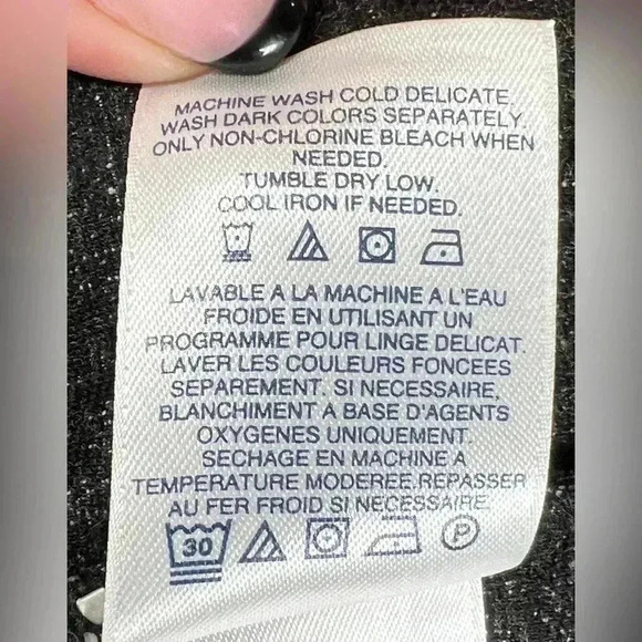 Lands End Sleeveless Tweed Black White Plaid Sheath Dress Women’s Size 6T (Tall) - Picture 12 of 12